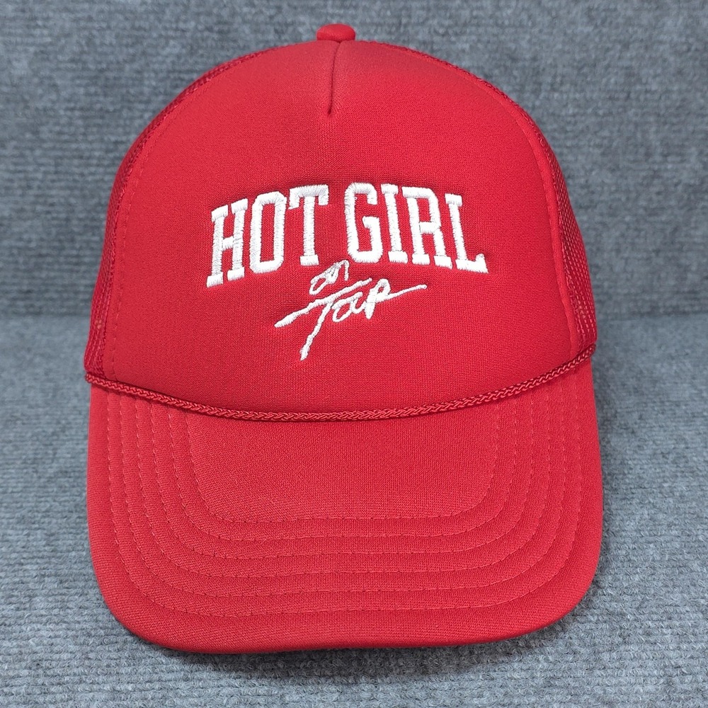 Megan Thee Stallion Hot Girl Summer Hat Cap Snap Back Red Otto Womens One Size